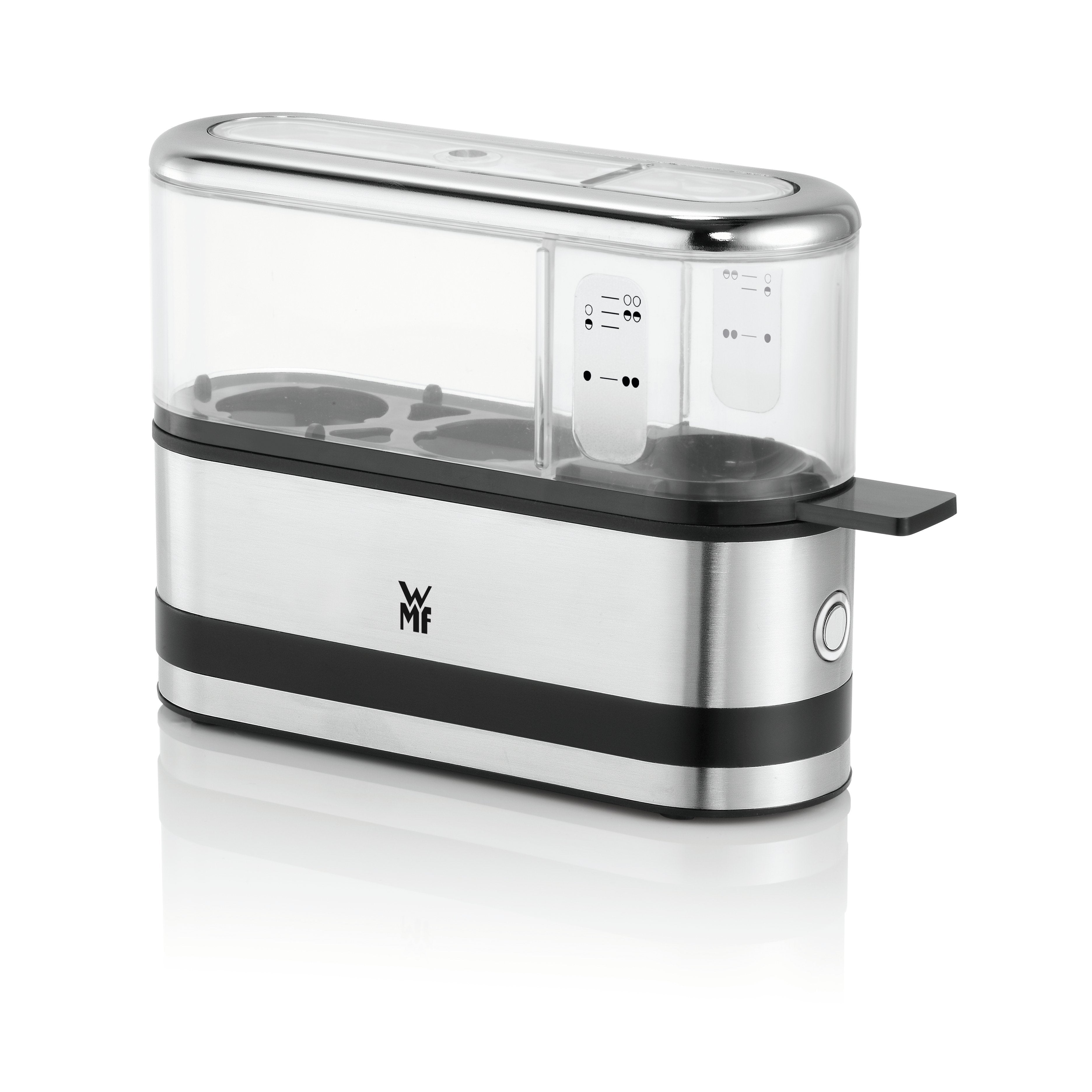 EAN 4211129116268 - WMF KITCHENminis 0415020011 2 huevos 250 W Negro, Acero inoxidable imagen 1