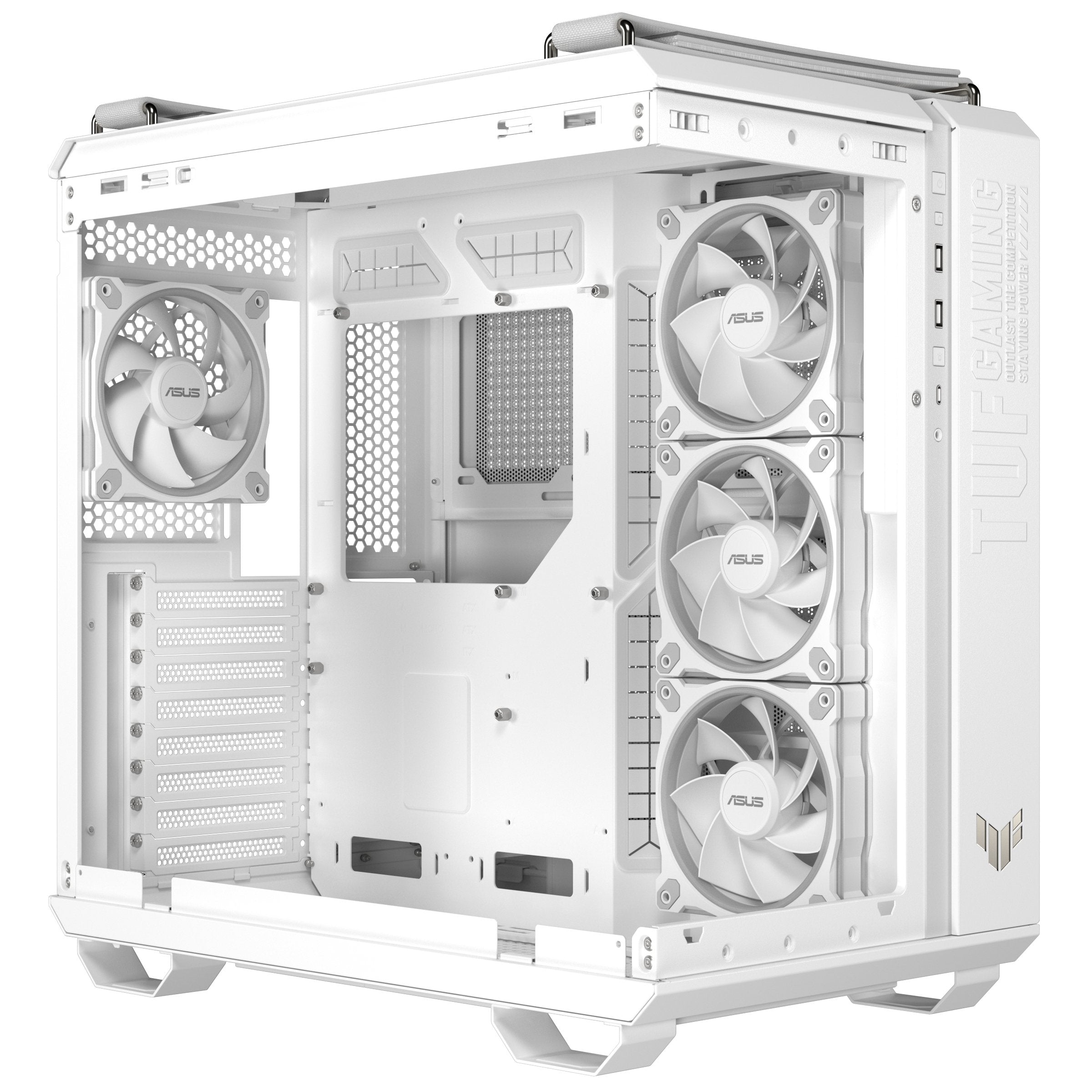 EAN 4711387696620 - ASUS TUF GAMING GT502 Horizon TG ARGB White Midi Tower Blanco imagen 19