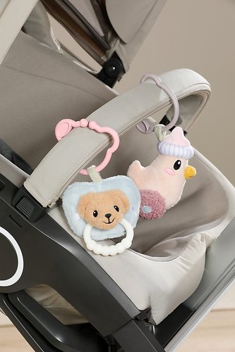 Zapf Creation Flasche Para Babys Mit Rassel Im Inneren Und Clip, Waschbar 840849
