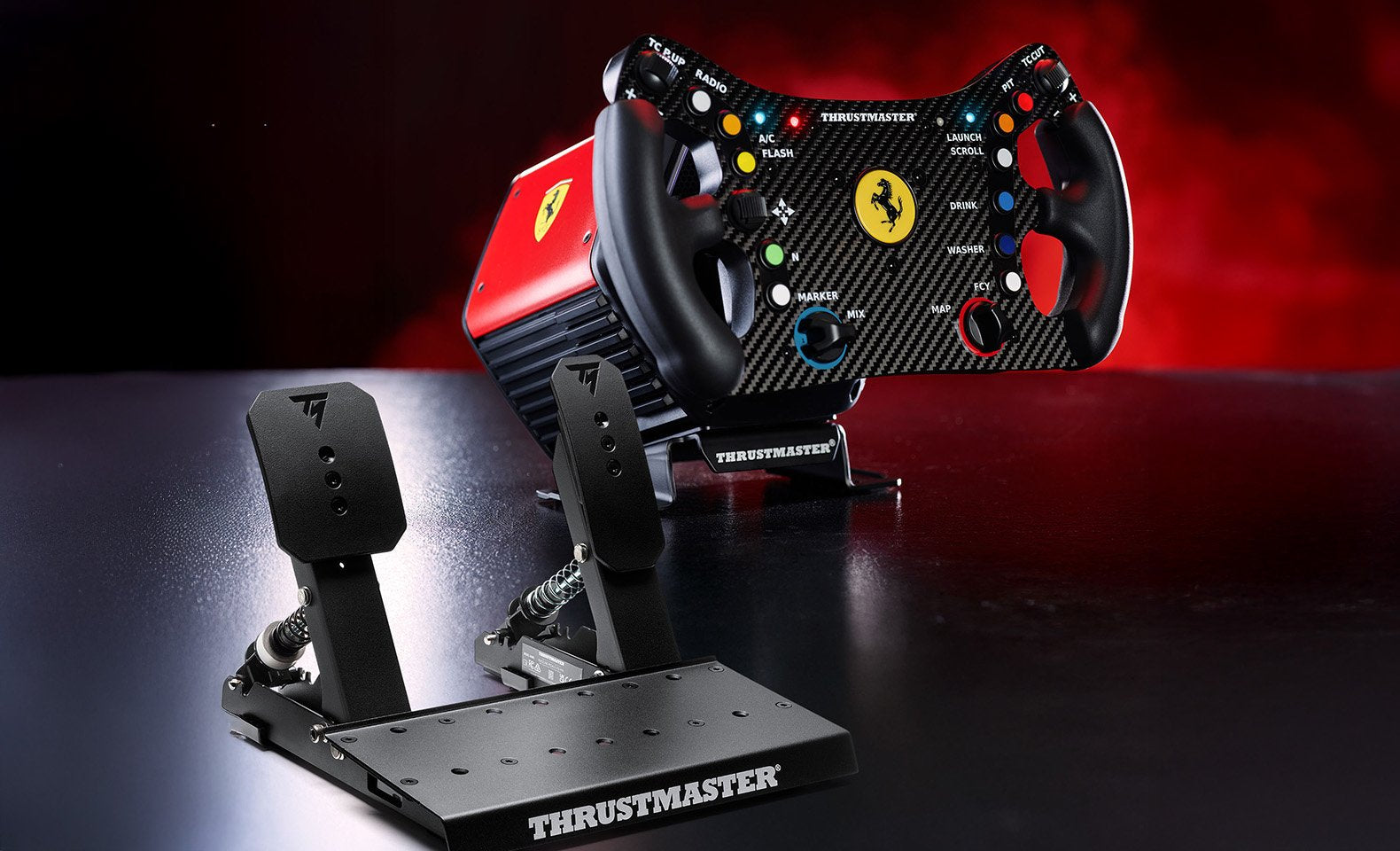 Lenkrad Thrumm. T818 Ferrari 488 Gt3 Dd Ff Wheel Pc Retail
