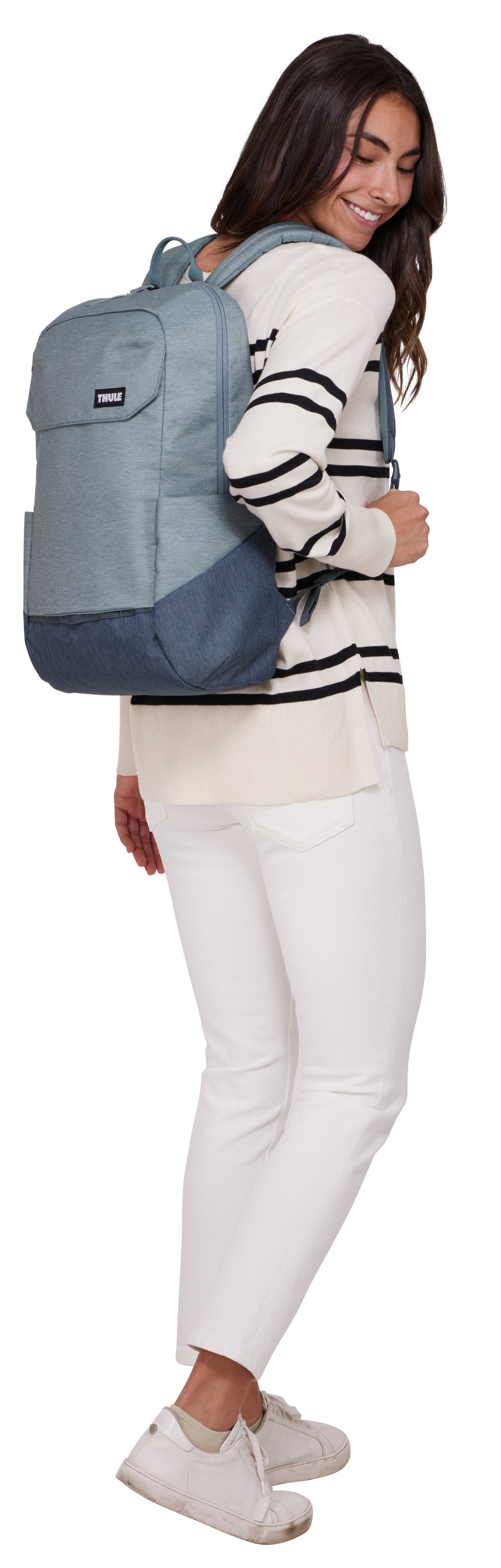 Mochila Thule Lithos Tlbp216 Informal Gris Poliéster