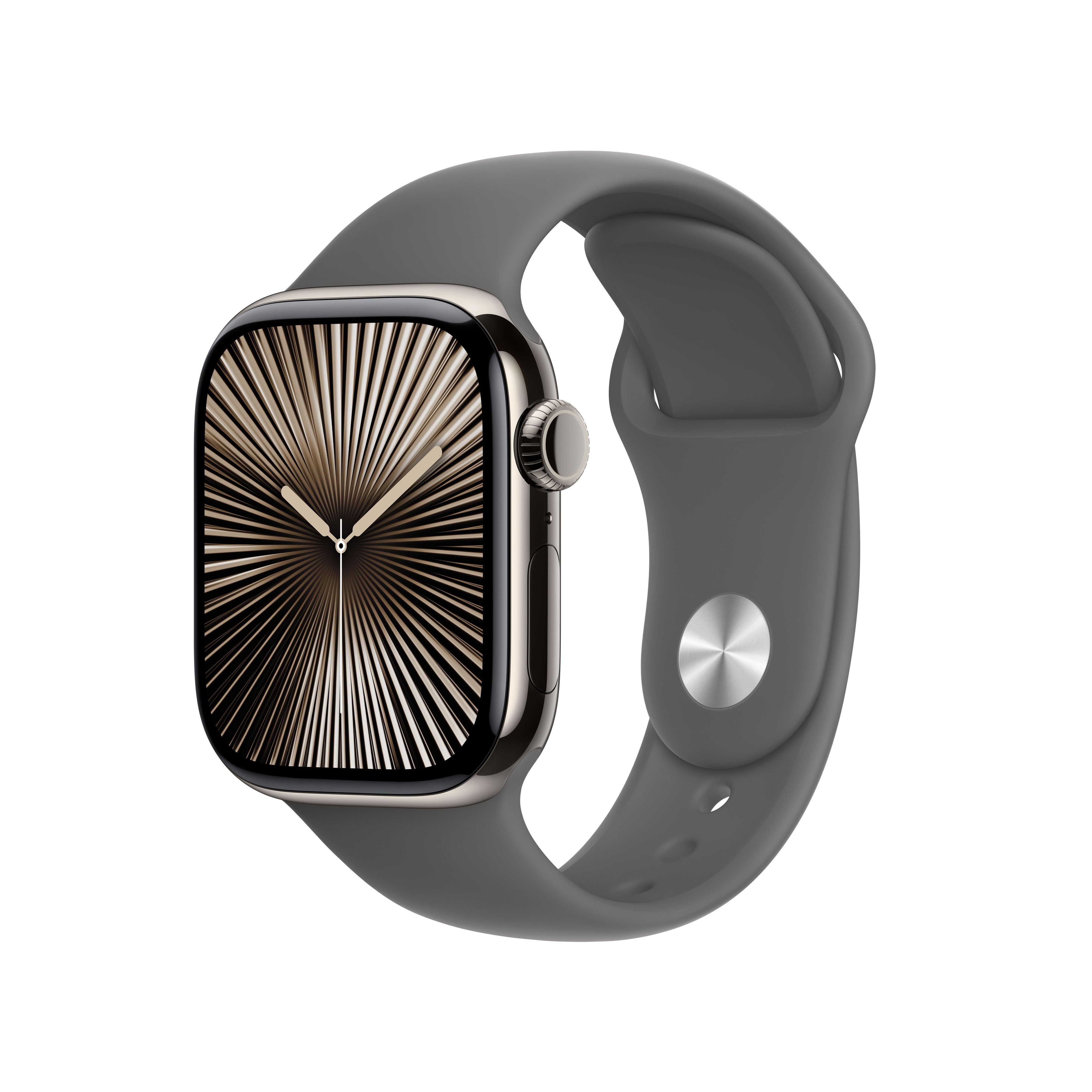 EAN 0195949563966 - Apple Watch Series 10 OLED 42 mm Digital 374 x 446 Pixeles Pantalla táctil 4G Titanio Wifi GPS (satélite) imagen 1