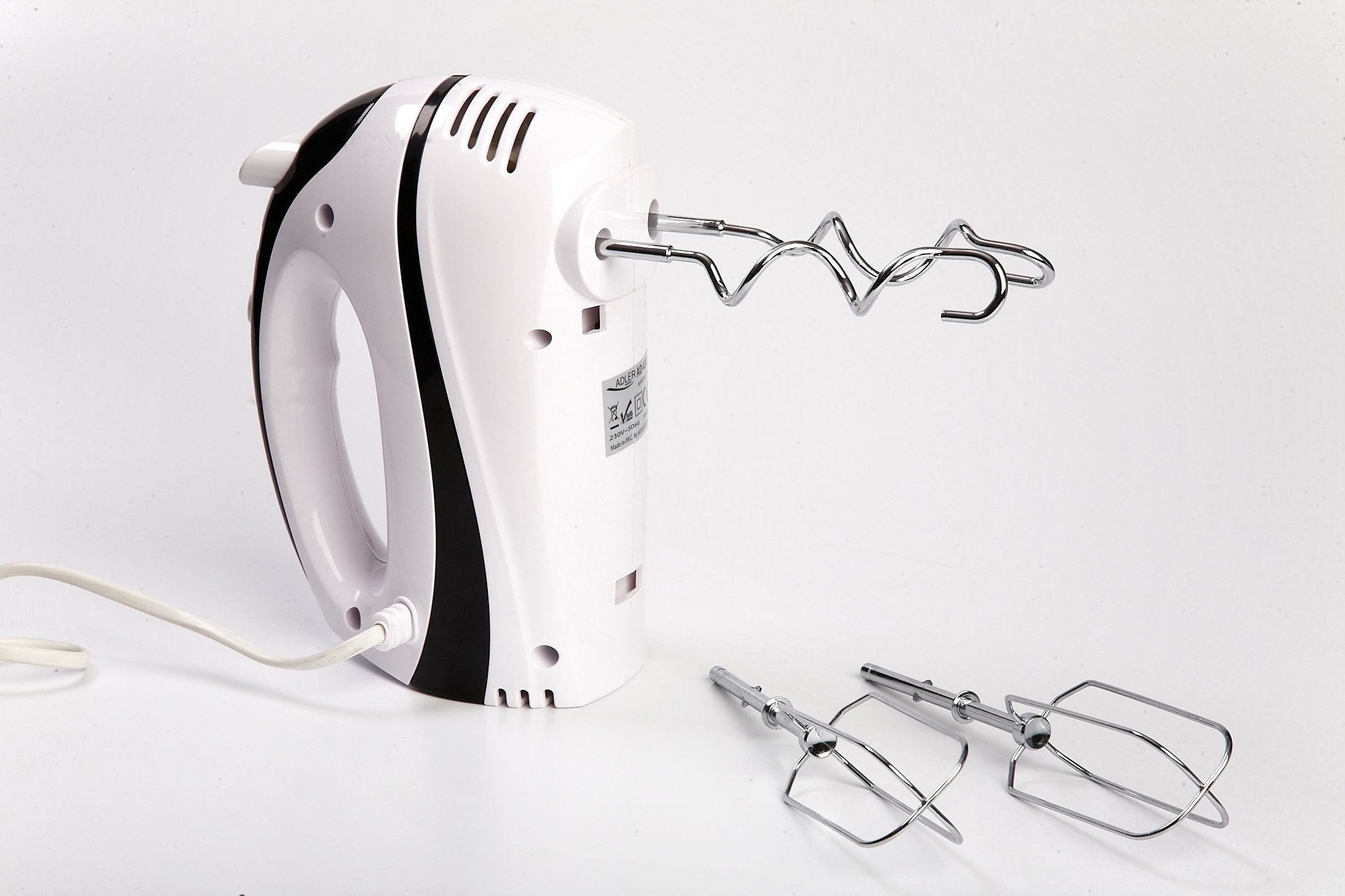 EAN 5908256831537 - Adler AD 4205 Batidora de mano 300 W Negro, Blanco imagen 9