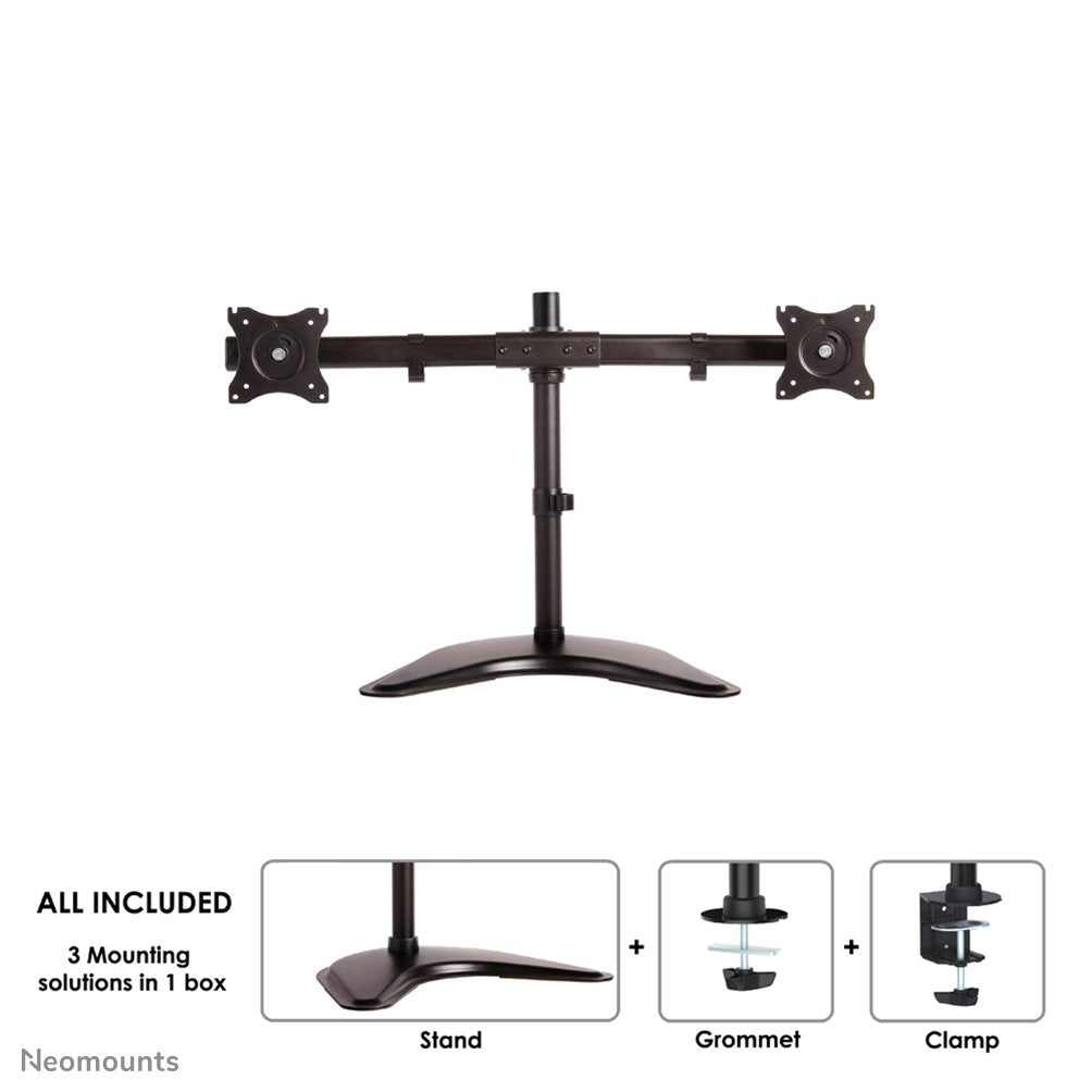 EAN 8717371445386 - Neomounts NM-D335DBLACK soporte para monitor 68,6 cm (27") Escritorio Negro imagen 2