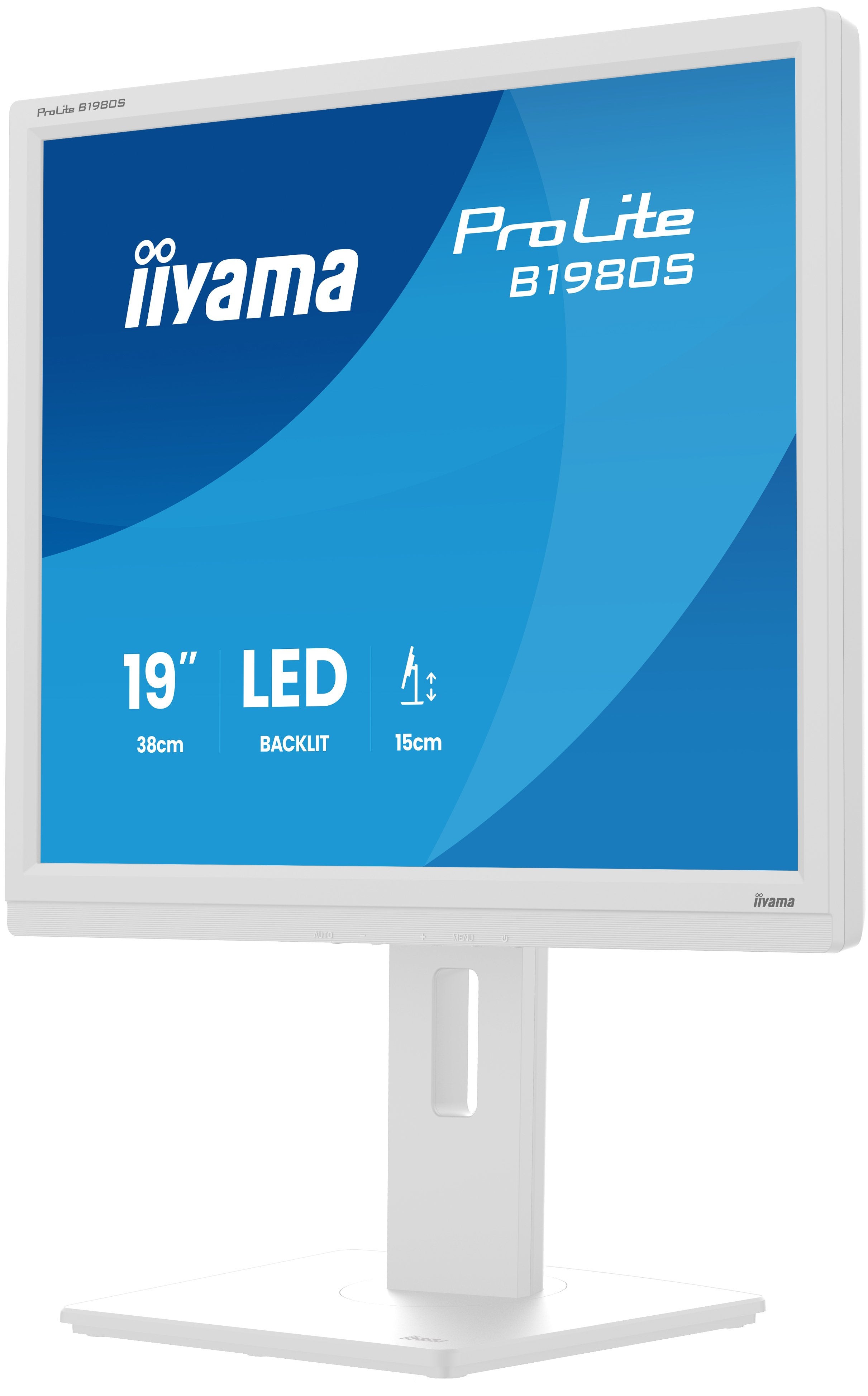 EAN 4948570125432 - iiyama ProLite B1980S-W1 pantalla para PC 48,3 cm (19") 1280 x 1024 Pixeles SVGA LED Blanco imagen 7