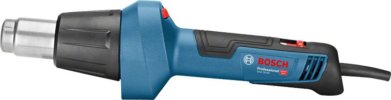 Pistola De Aire Caliente Bosch Professional Ghg 20-60 Professional Azul/Negro, 2.000 Vatios 06012a6400