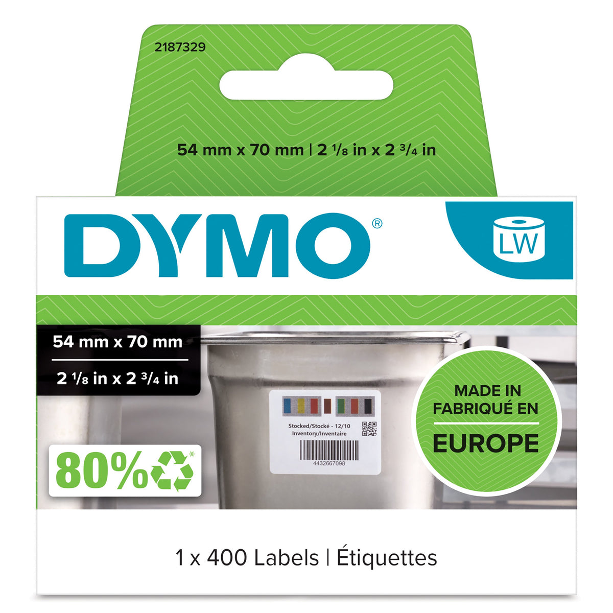 EAN 71701063656 - DYMO 2187329 etiqueta de impresora imagen 2