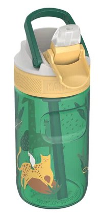 Botella Kambukka Lagoon Safari Jungle 400 Ml Zielony
