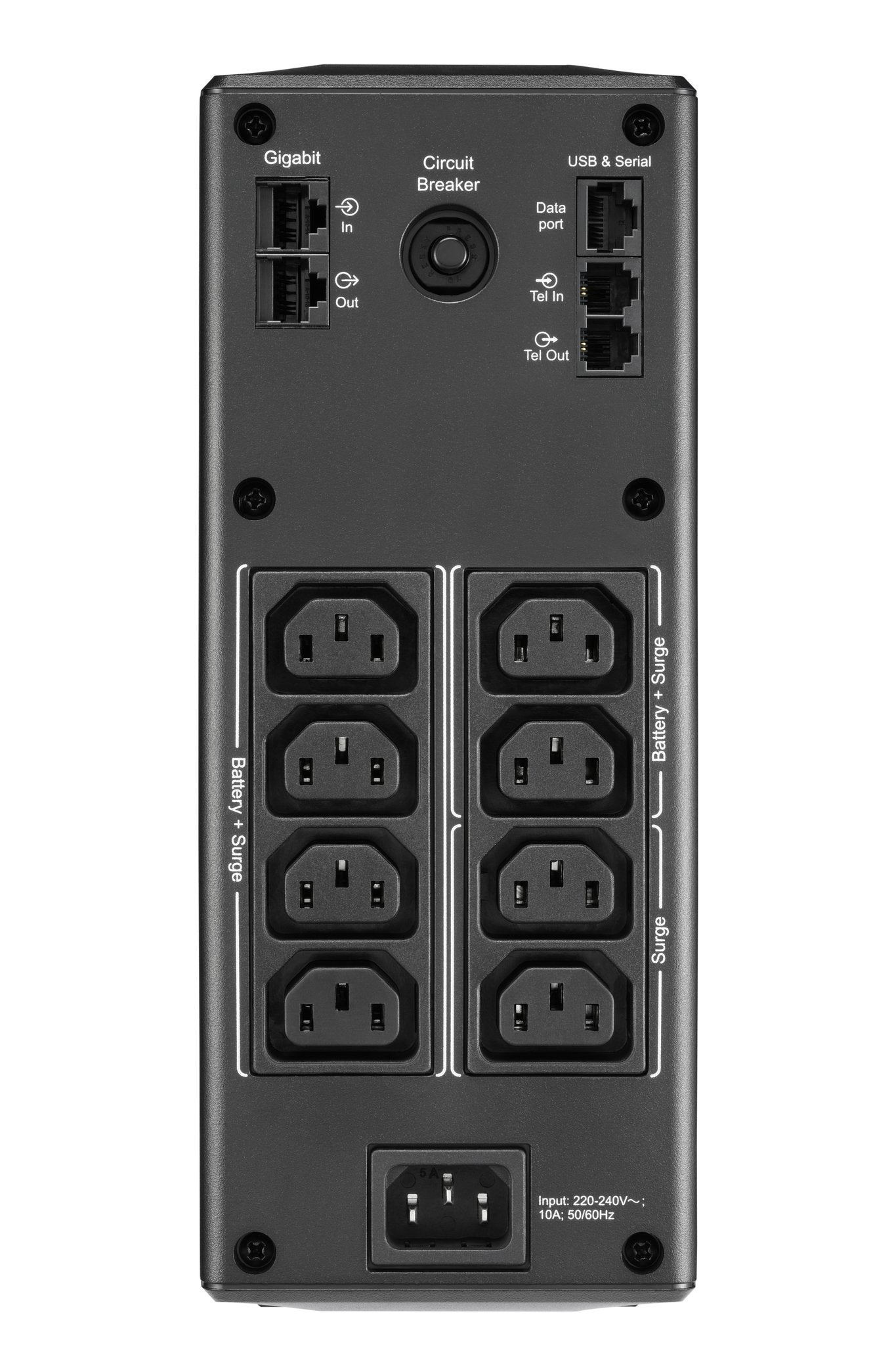 EAN 0731304346906 - APC BR1300MI sistema de alimentación ininterrumpida (UPS) Línea interactiva 1,3 kVA 780 W 8 salidas AC imagen 2