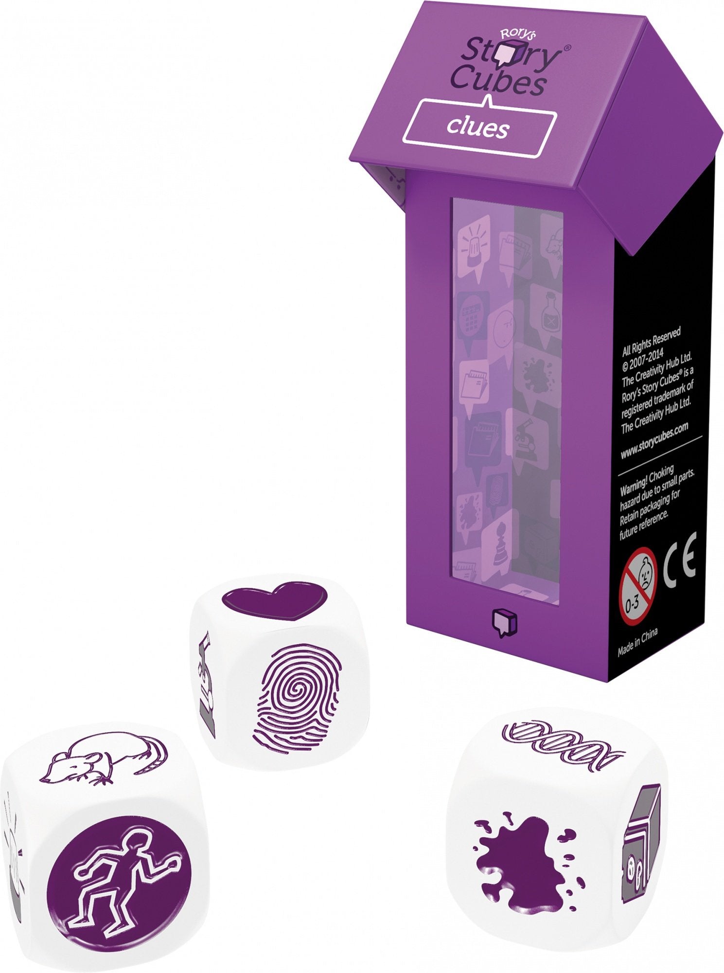 Juego De Mesa Story Cubes Pistas Pegi 8