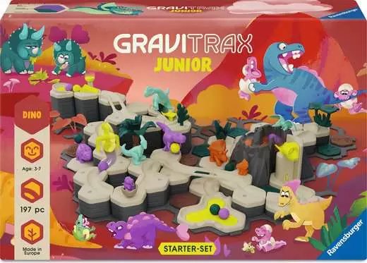Ravensburger Gravitrax Junior - Set De Inicio Xxl Dino, Tren 24845