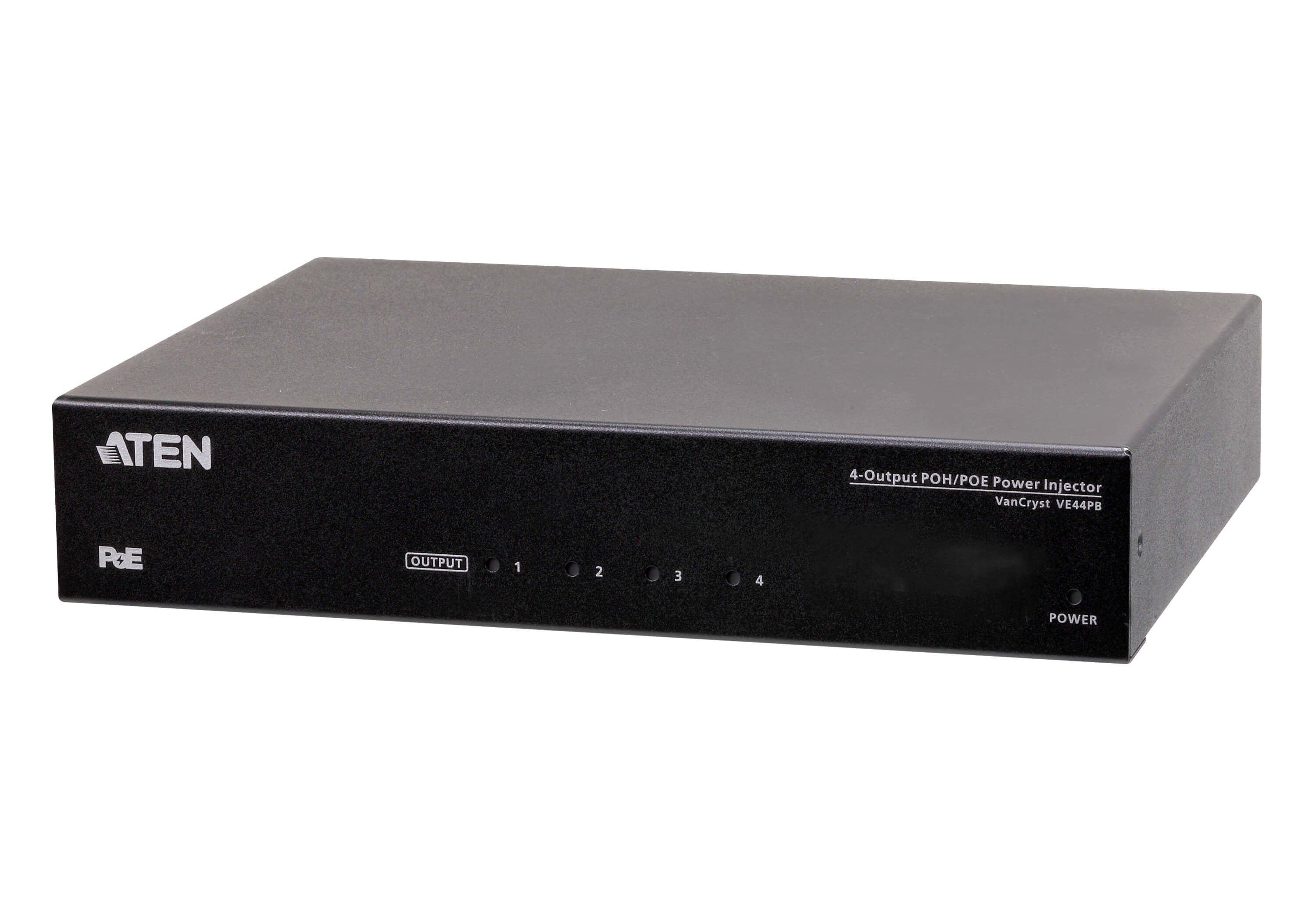 EAN 4719264649844 - ATEN VE44PB-AT-G ampliador de red Transmisor y receptor de red Negro imagen 1
