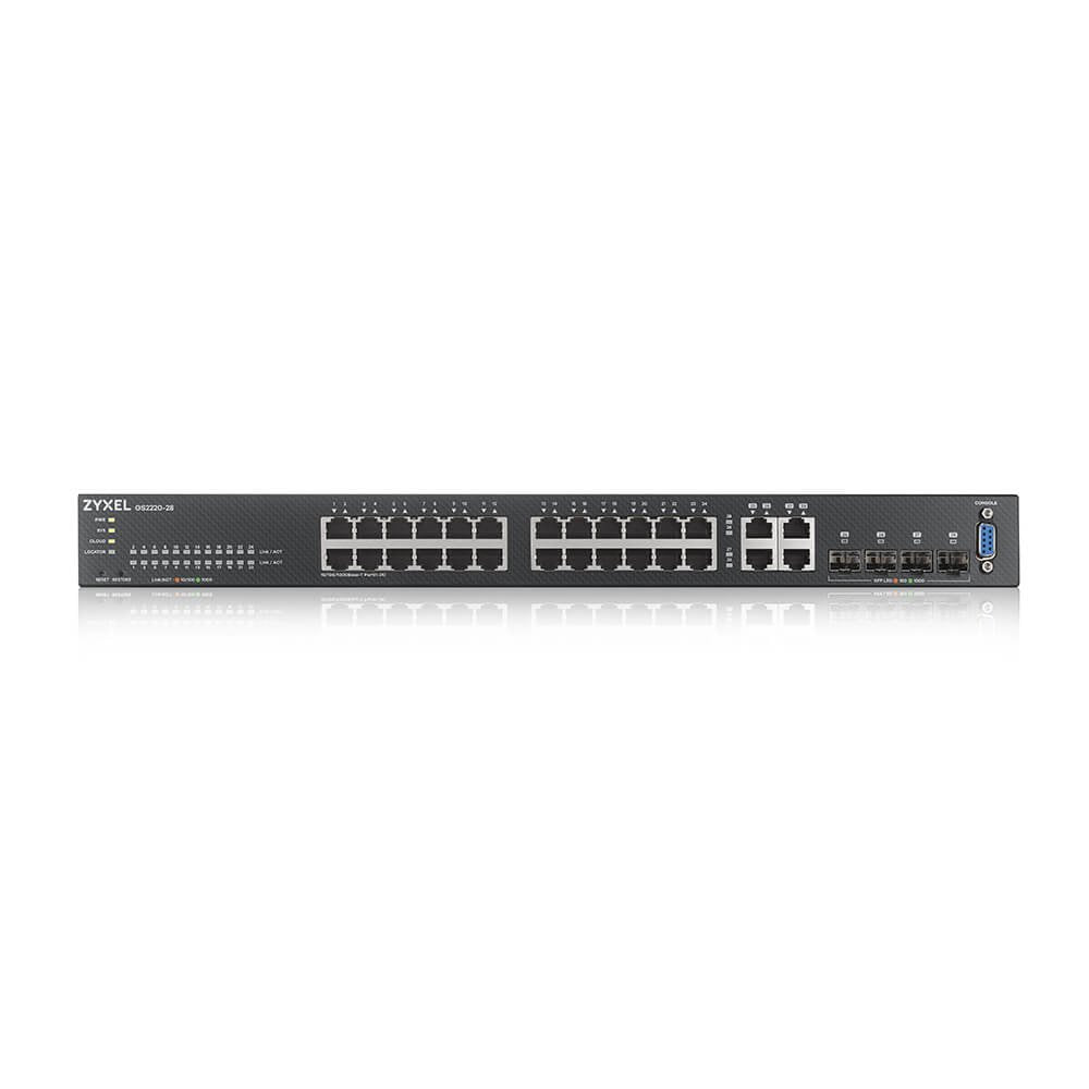 EAN 4718937607440 - Zyxel GS2220-28-EU0101F switch Gestionado L2 Gigabit Ethernet (10/100/1000) Negro imagen 2