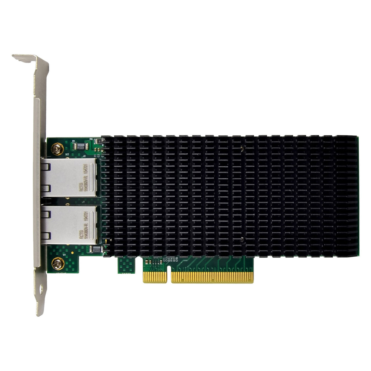 Inline® Dual 10-Gigabit Network Card, 2x Rj45 10gb/S, Pcie X8, Incl. Lp Bracket