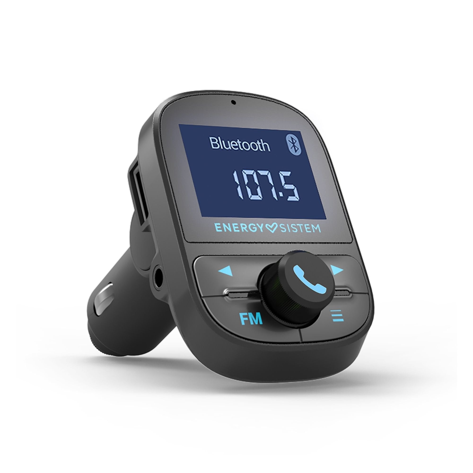 EAN 8432426447268 - Energy Sistem 44726 87,5 - 108 MHz Encendedor de cigarrillos Negro, Gris imagen 1