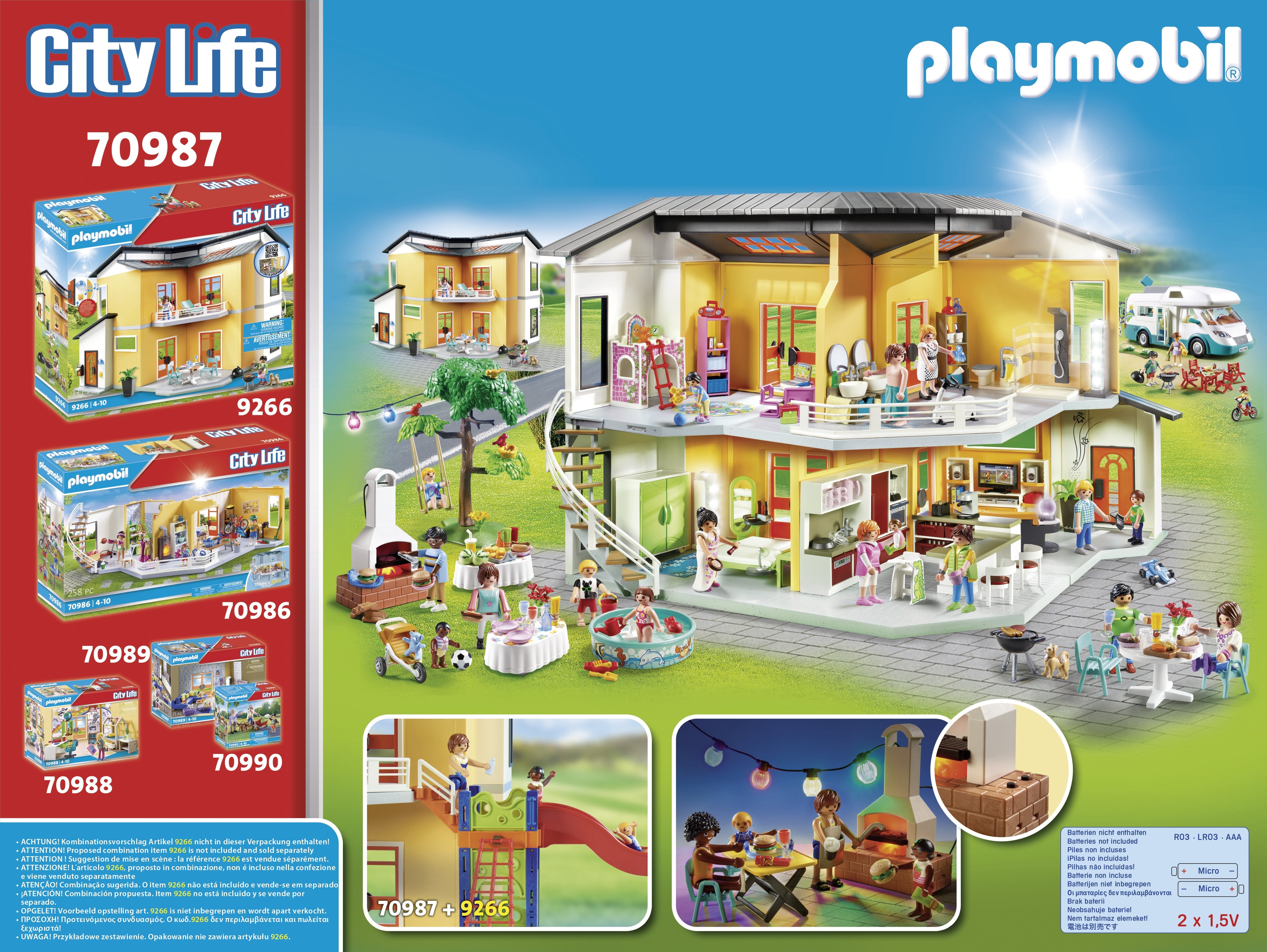 Playmobil 70987 Fiesta En La Piscina Con Tobogan