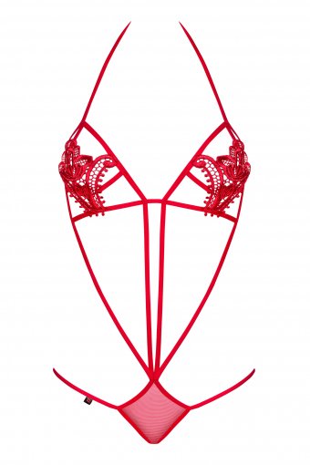 Body Luiza Color Rojo Talla S/M