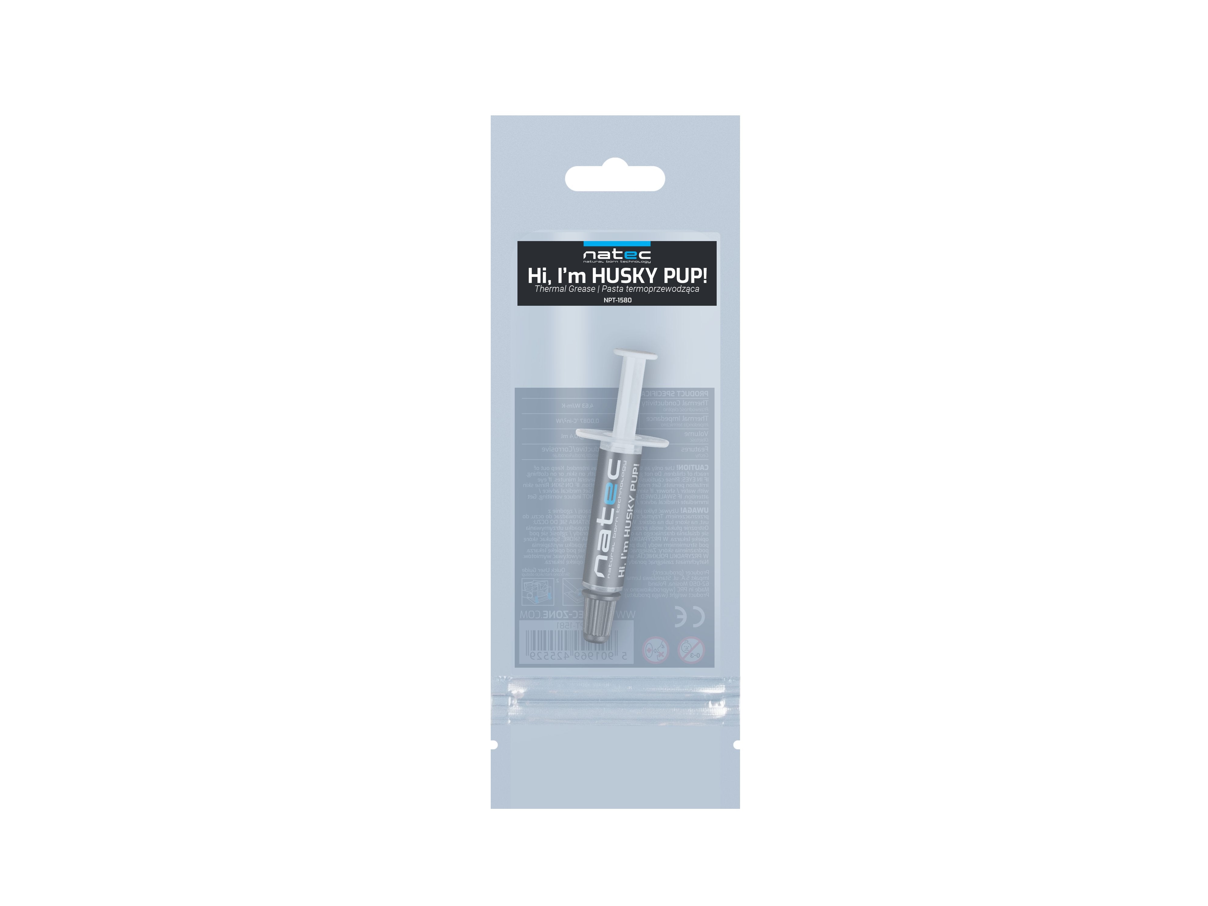 EAN 5901969425512 - NATEC Husky Pup compuesto disipador de calor 4,63 W/m·K 0,5 g imagen 5