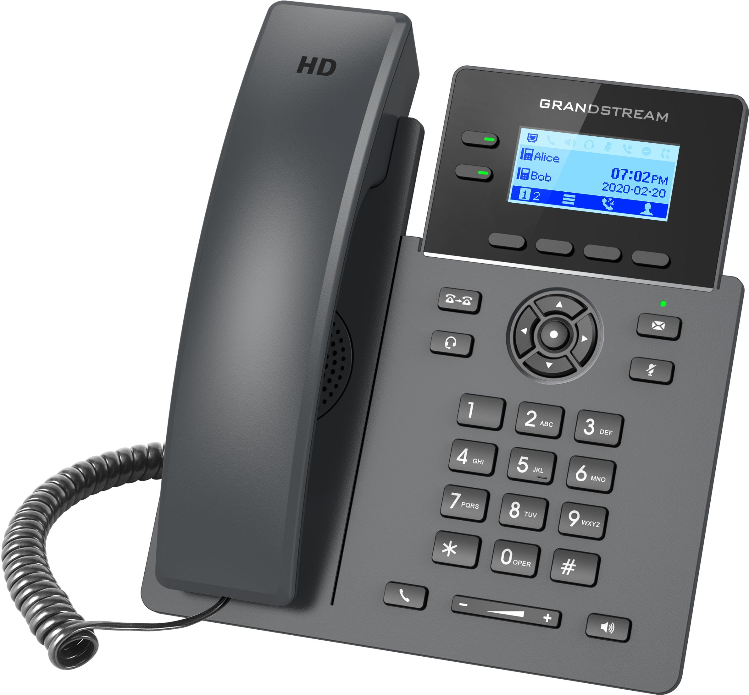 EAN 6947273703129 - Grandstream Networks GRP2602 teléfono IP Negro 2 líneas LCD imagen 1