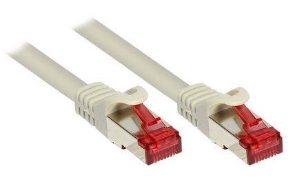 EAN 4014619043422 - Alcasa 2m Cat6 S/FTP cable de red Gris S/FTP (S-STP) imagen 1