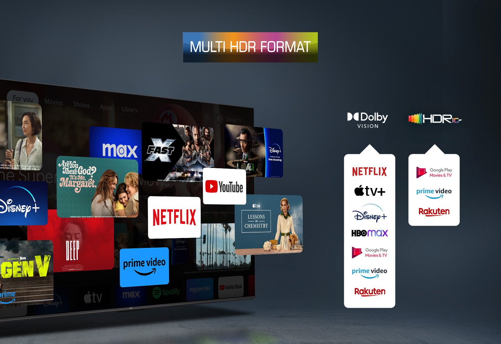 Tcl 43p755 Televisor Smart Tv 43" Direct Led Uhd 4k Hdr