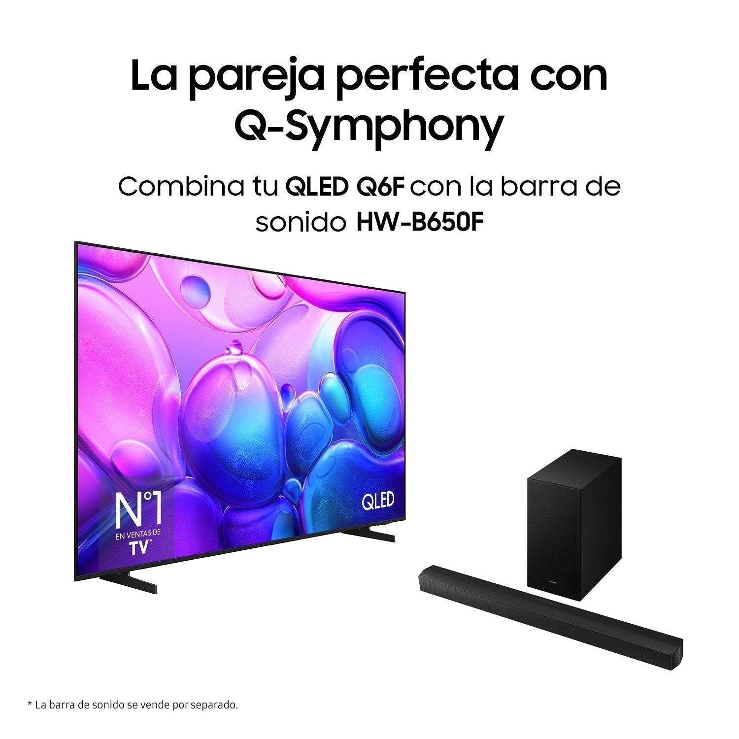 Televisor Samsung 55" Qled Q6f 4k Vision Ai Smart Tv 2025