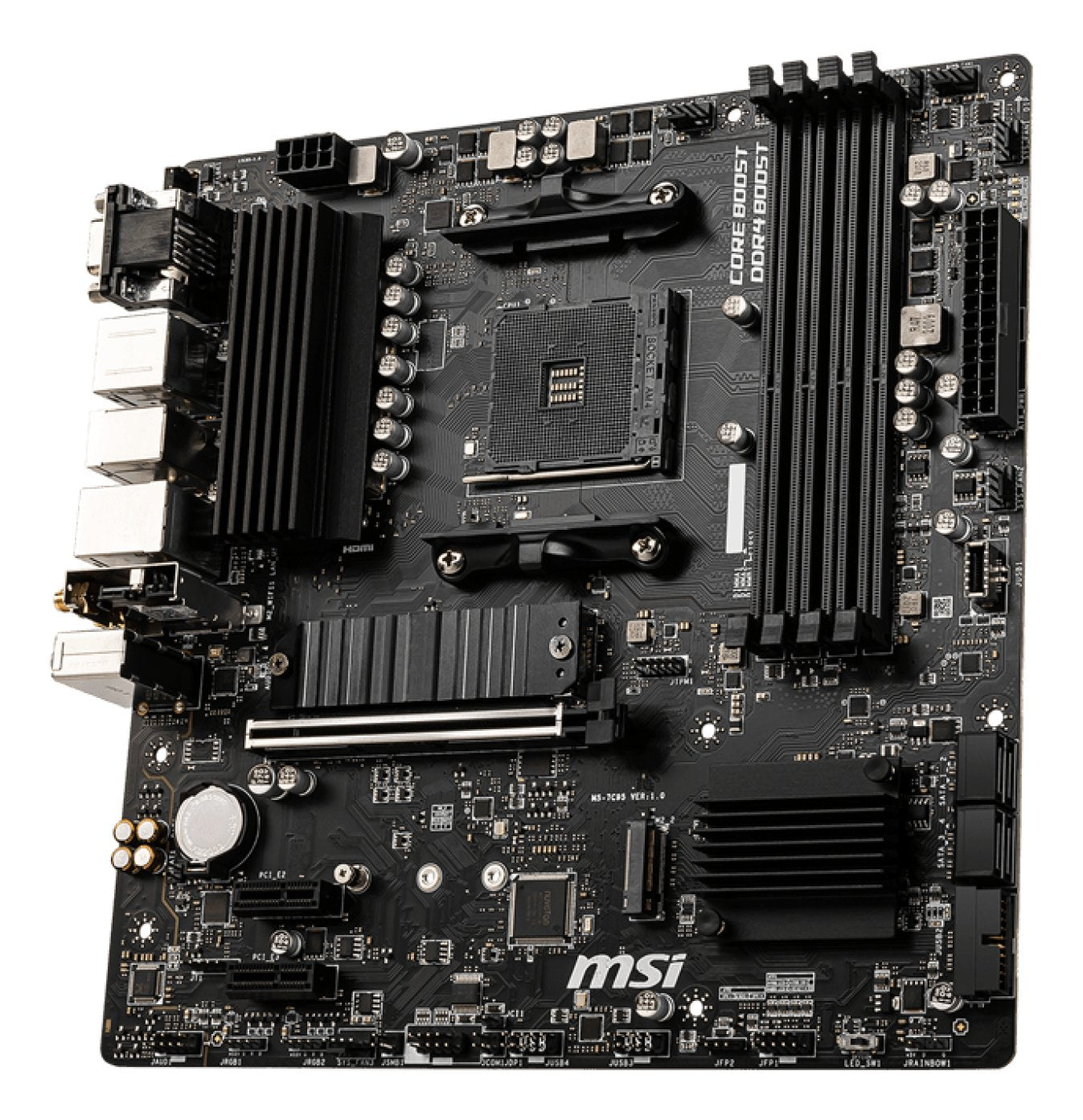 EAN 4719072733698 - MSI B550M PRO-VDH WIFI placa base AMD B550 Zócalo AM4 micro ATX imagen 3