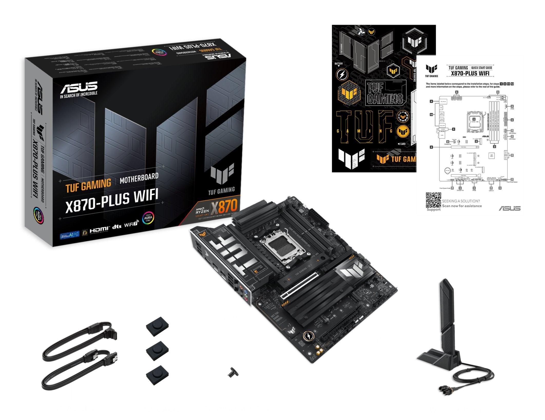 EAN 4711387723609 - ASUS TUF GAMING X870-PLUS WIFI AMD X870 Zócalo AM5 ATX imagen 9