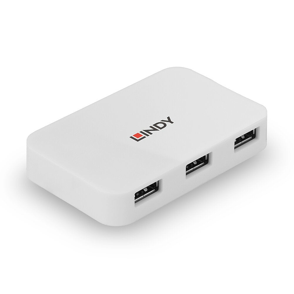 EAN 4002888431439 - Lindy 43143 hub de interfaz USB 3.2 Gen 1 (3.1 Gen 1) Type-A 5000 Mbit/s Blanco imagen 1