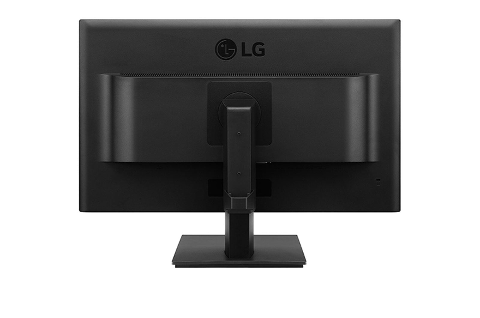 Monitor Lg 24bk55yp-B 23.8" Hdmi Vga Dvi Displayport Fhd Pivotante Y Regulable En Altura Altavoces Color Negro