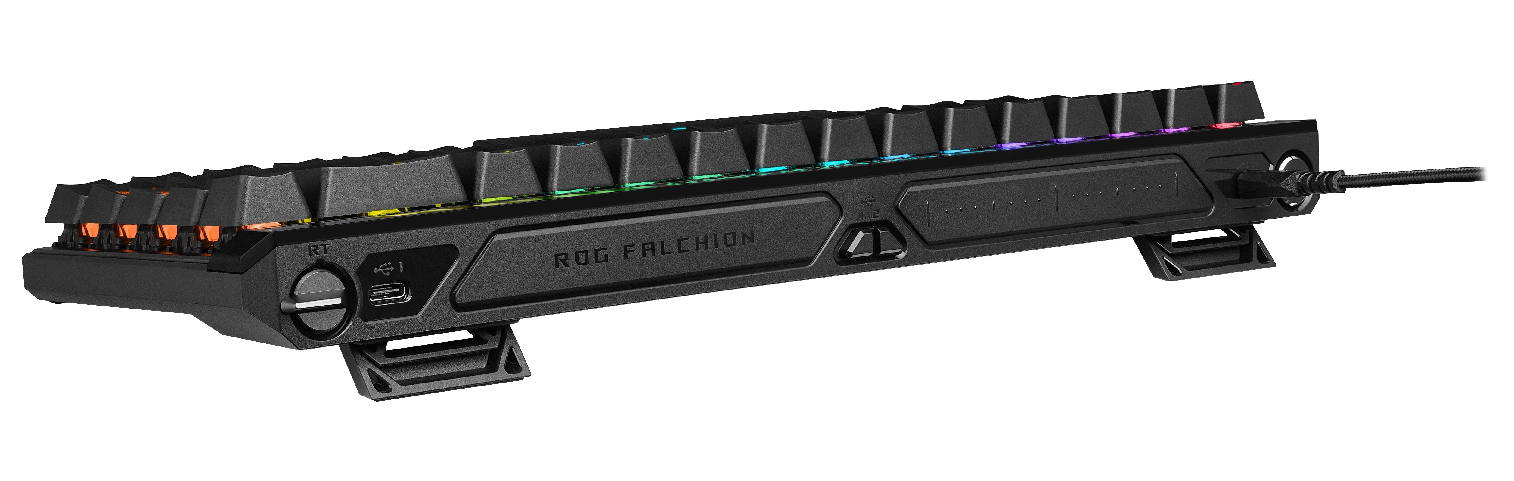 Asus Rog Falchion Ace Hfx, Teclado De Juegos Negro, De-Layout, Rog Hfx 90mp03ve-Bkda20