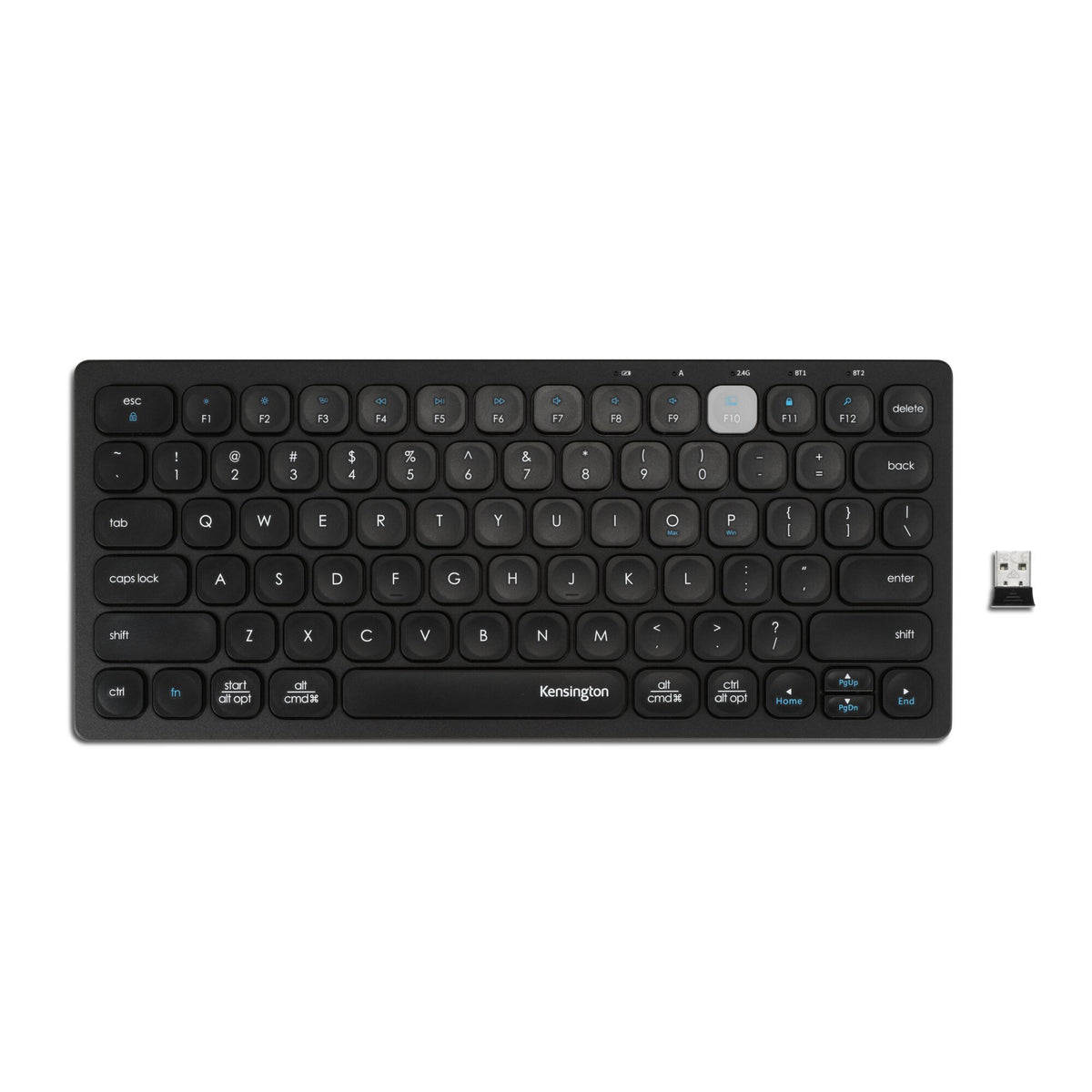 EAN 5028252619561 - Kensington K75502DE teclado Universal Bluetooth QWERTY Alemán Negro imagen 5