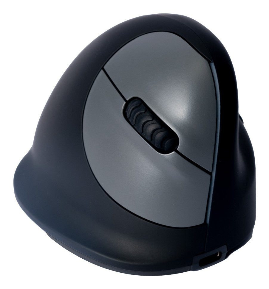 R-Go Tools R-Go He Mouse, Ratón Ergonómico, Medio (165-195mm), Diestro, Inalámbricos
