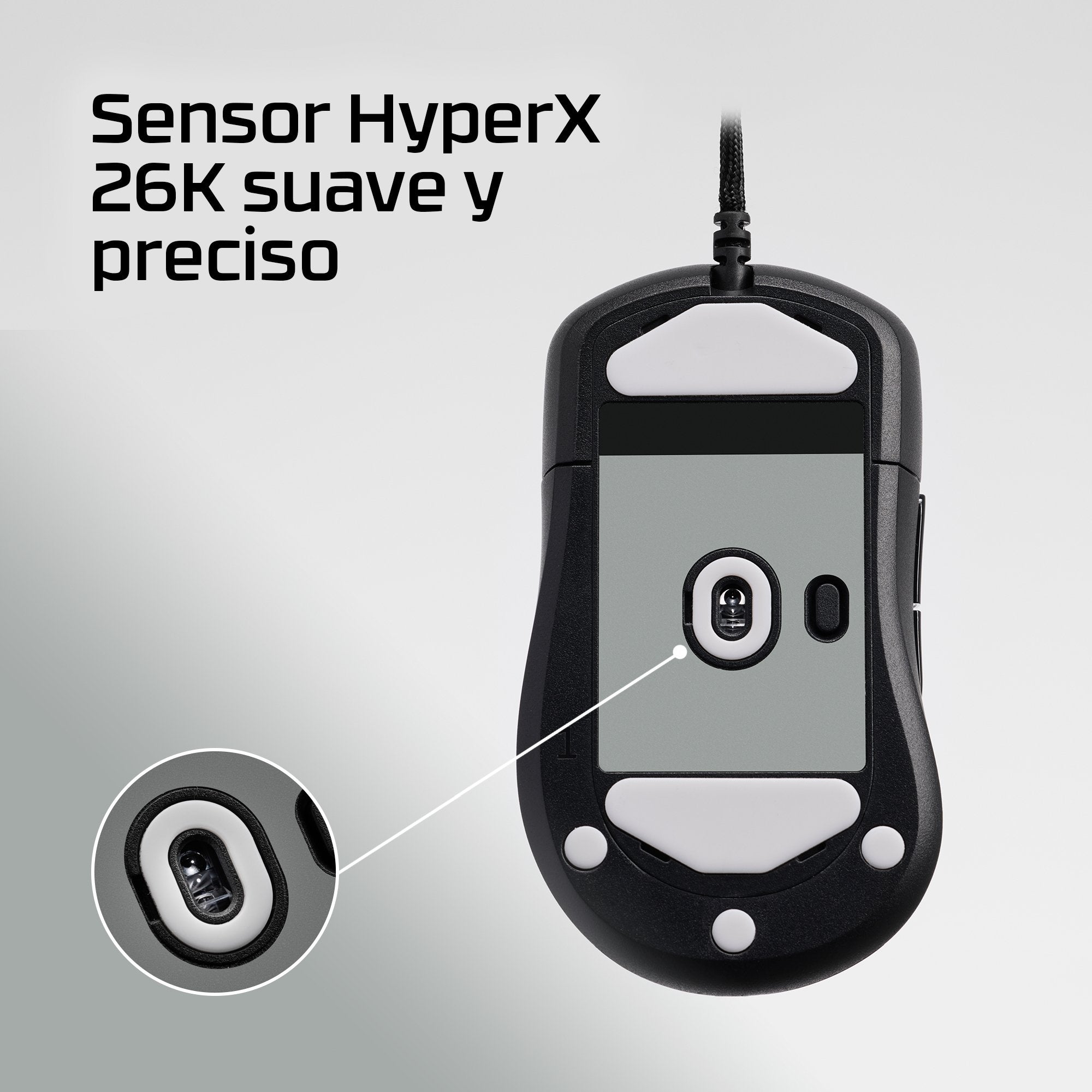 EAN 0198415001641 - HyperX Pulsefire Saga Wired Gaming Mouse ratón Juego Ambidextro USB tipo A Óptico 3200 DPI imagen 4