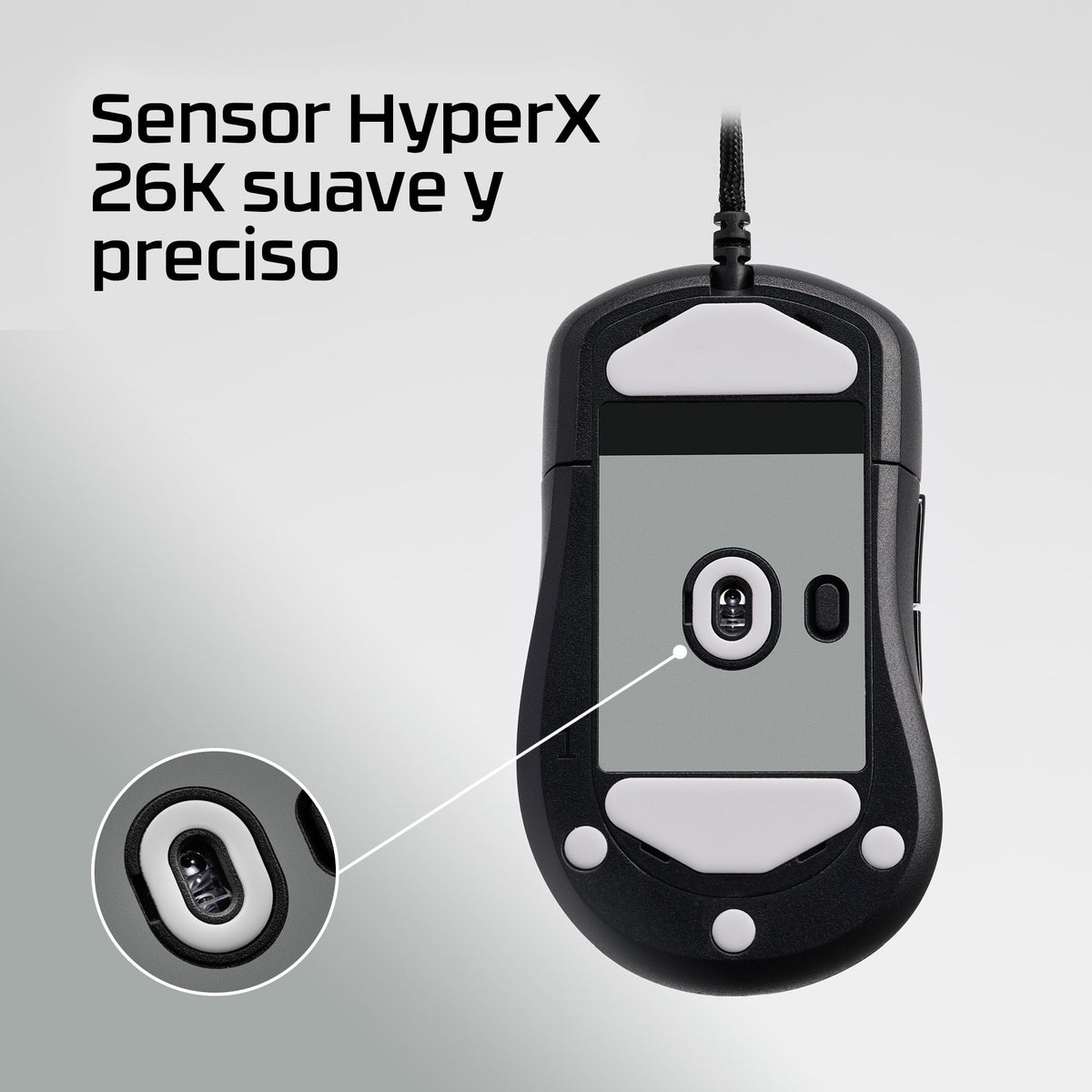 EAN 0198415001641 - HyperX Pulsefire Saga Wired Gaming Mouse ratón Juego Ambidextro USB tipo A Óptico 3200 DPI imagen 7
