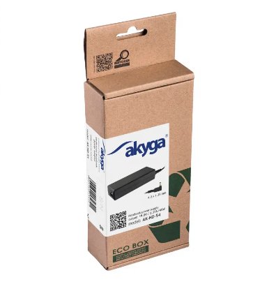 EAN 5901720134301 - Akyga AK-ND-54 adaptador e inversor de corriente Interior 45 W Negro imagen 3