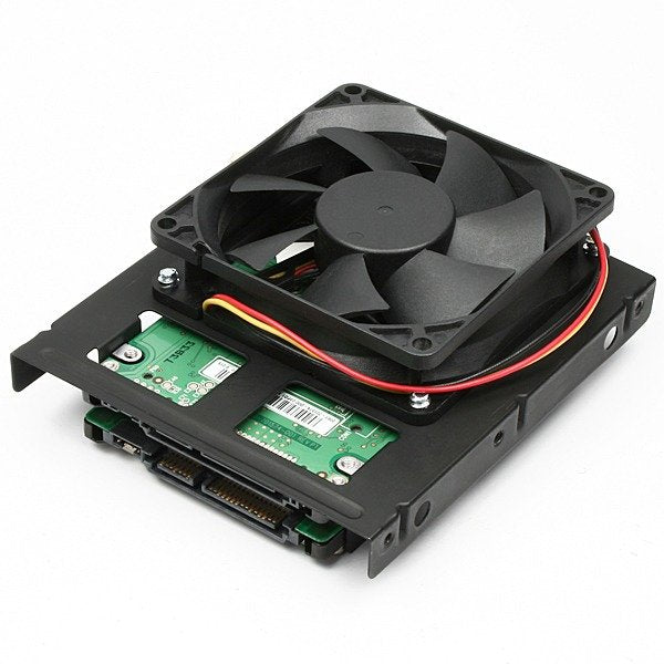 Axagon Rhd-225, Marco De Metal Para 2x 2.5 "Hdd / Ssd Hasta 3.5" Posicion, Montaje De Ventilador