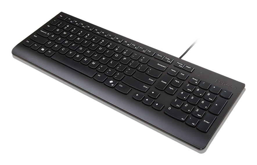 EAN 0195892116318 - Lenovo 4Y41R64647 teclado Hogar / Oficina USB Alemán Negro imagen 2