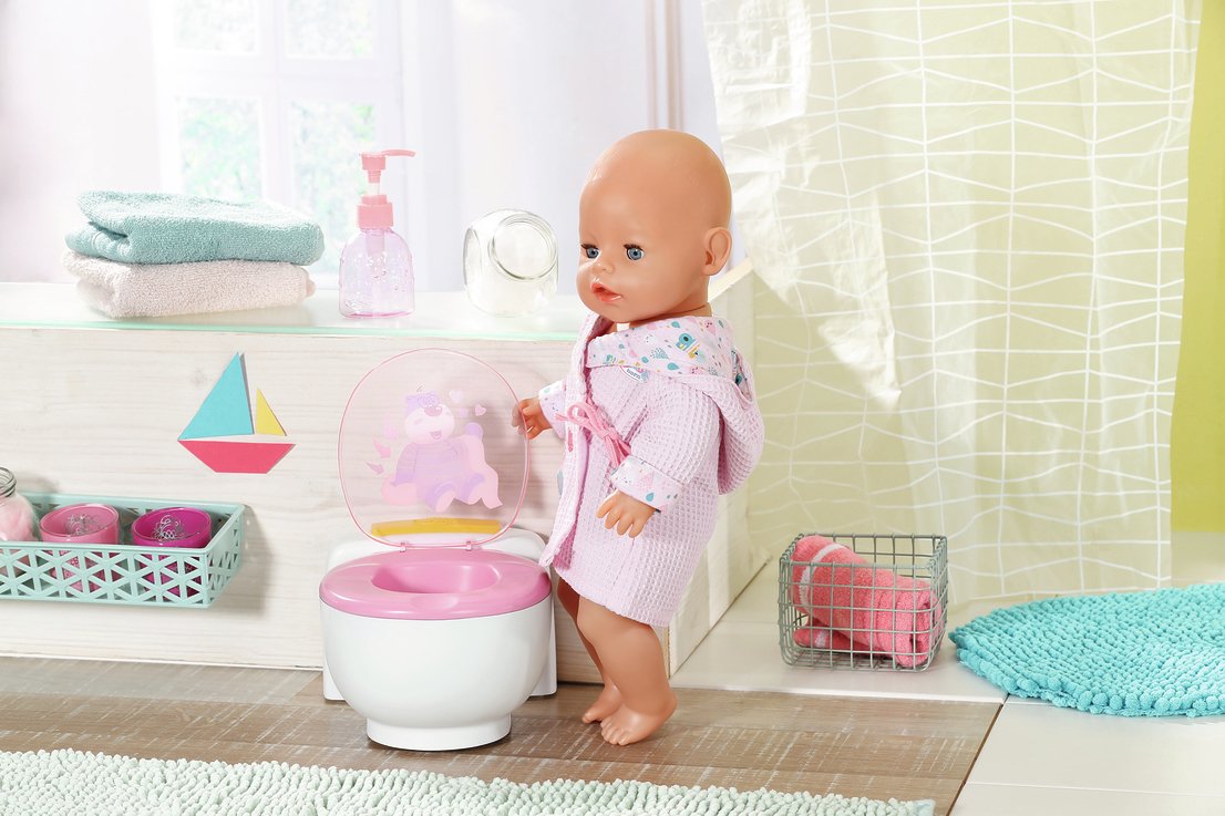 Zapf Creation Baby Born® Inodoro De Baño, Muebles Para Muñecas 828373