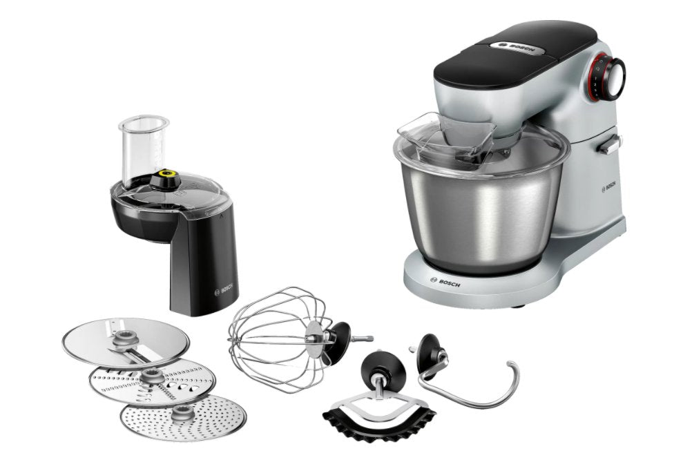 Robot De Cocina Bosch Home Mum9d33s11 1300 W 5,5 L Negro, Plata Plateado/Negro, 5,5 L, Negro, Plata, Giratorio, 1 M, Acero Inoxidable, Metal