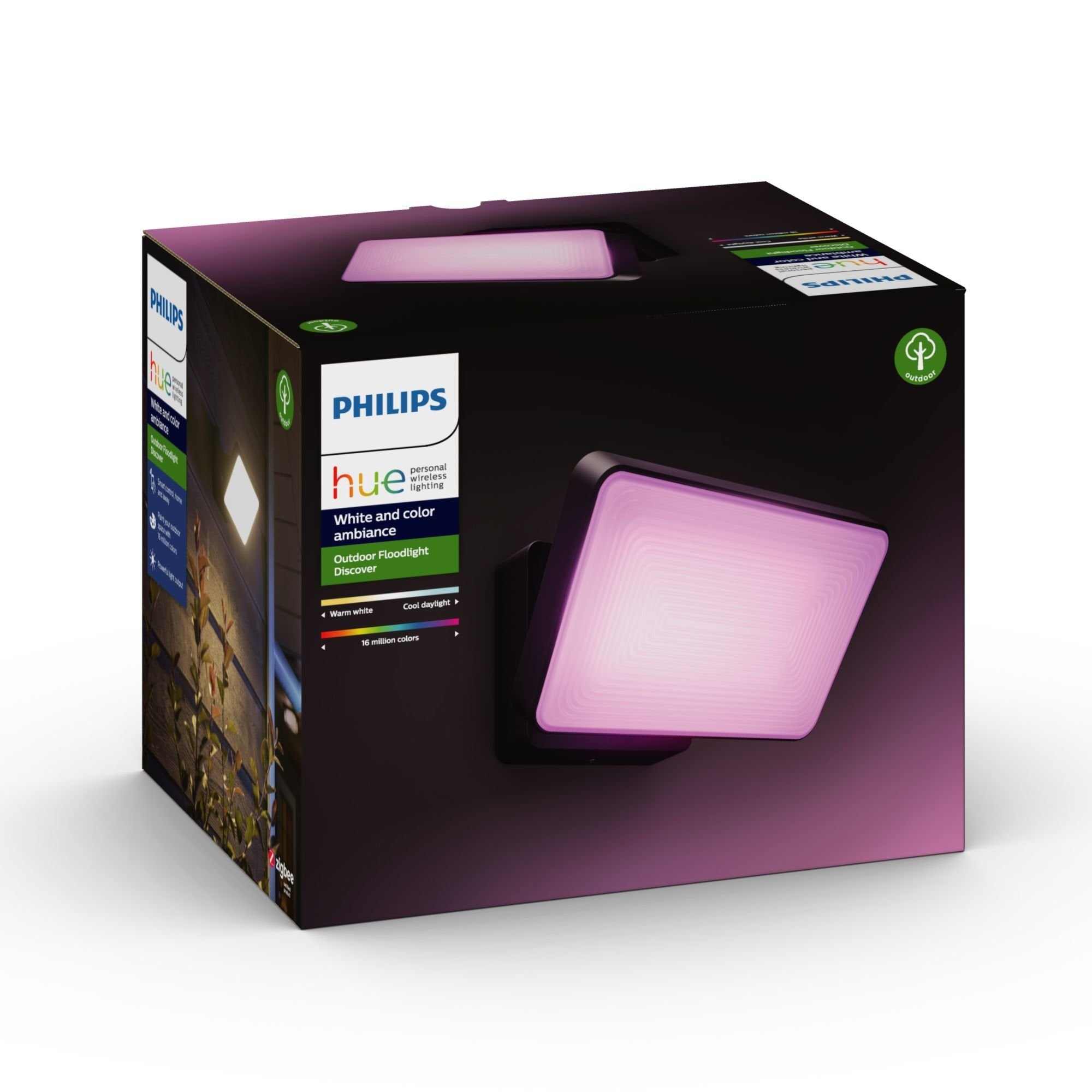 Philips Hue White And Color Ambiance Discover Reflector Bombilla Led 15 W Clase Anegro