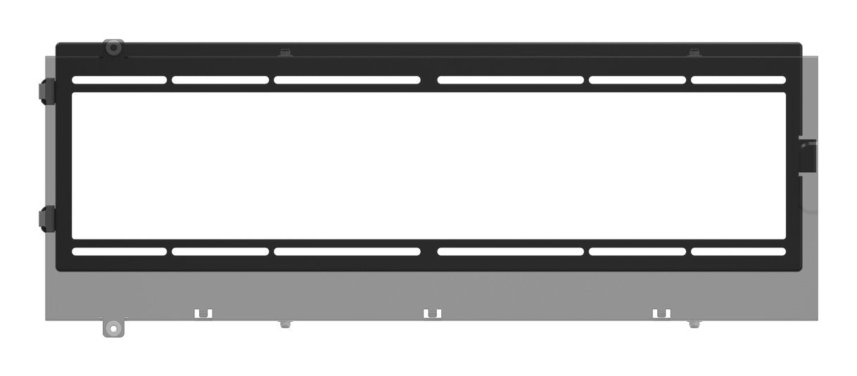 Havn Hs 420 Fan Brackets Para 360 Mm Radiatoren - Blanco