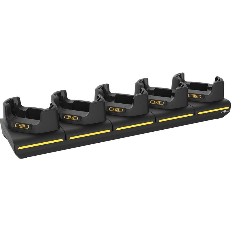 (5tc) 5 Slot Terminal Cradle For Rs38 Eu Adapter