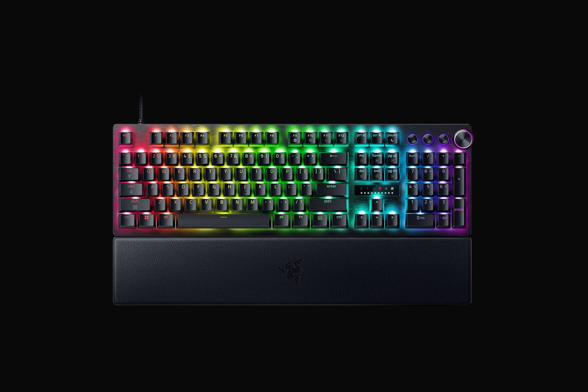 EAN 8887910074220 - Razer Huntsman V3 Pro 8KHz teclado Juego USB Alemán Negro imagen 2