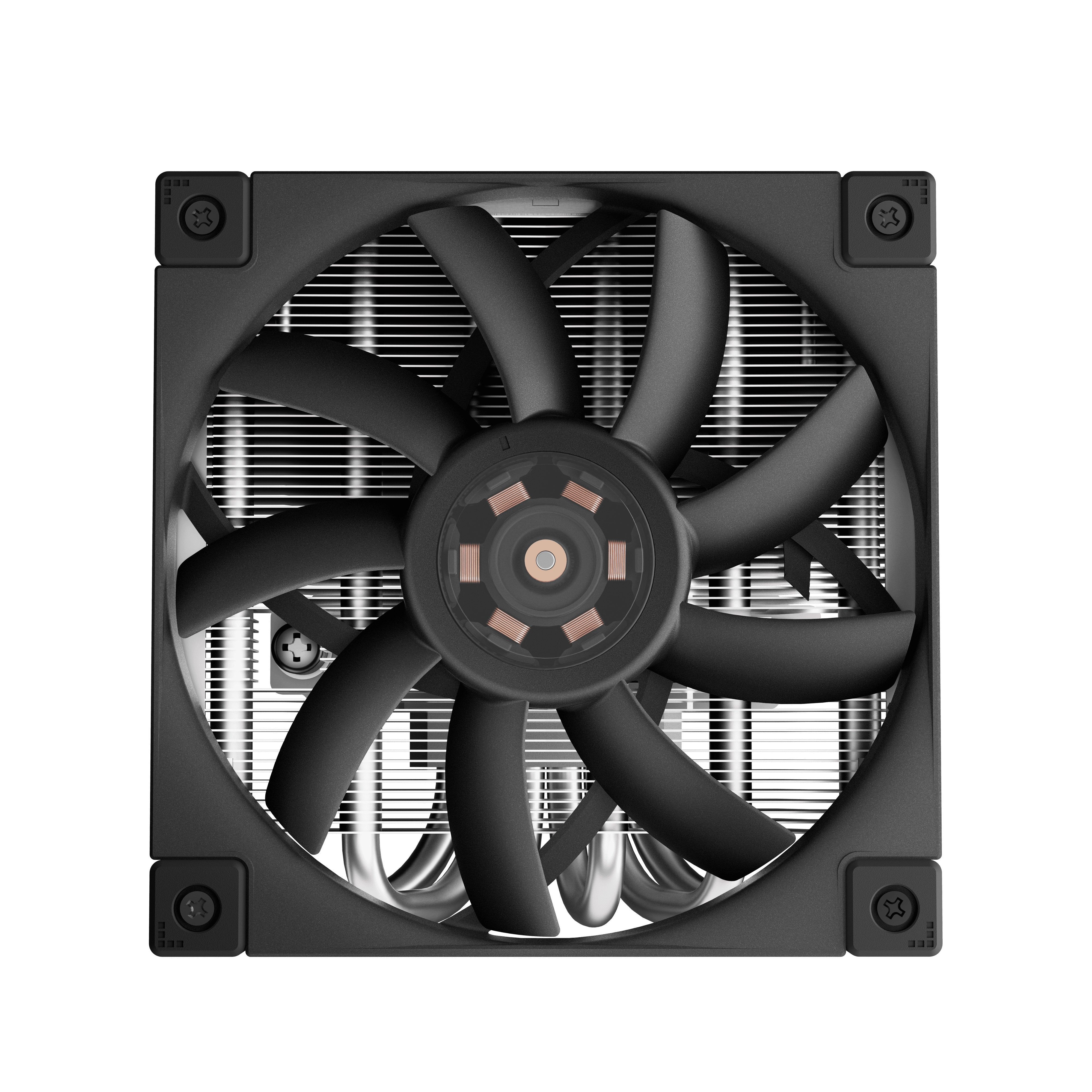 EAN 6933412728146 - DeepCool AN600 Procesador Refrigerador de aire 12 cm Aluminio, Negro 1 pieza(s) imagen 5