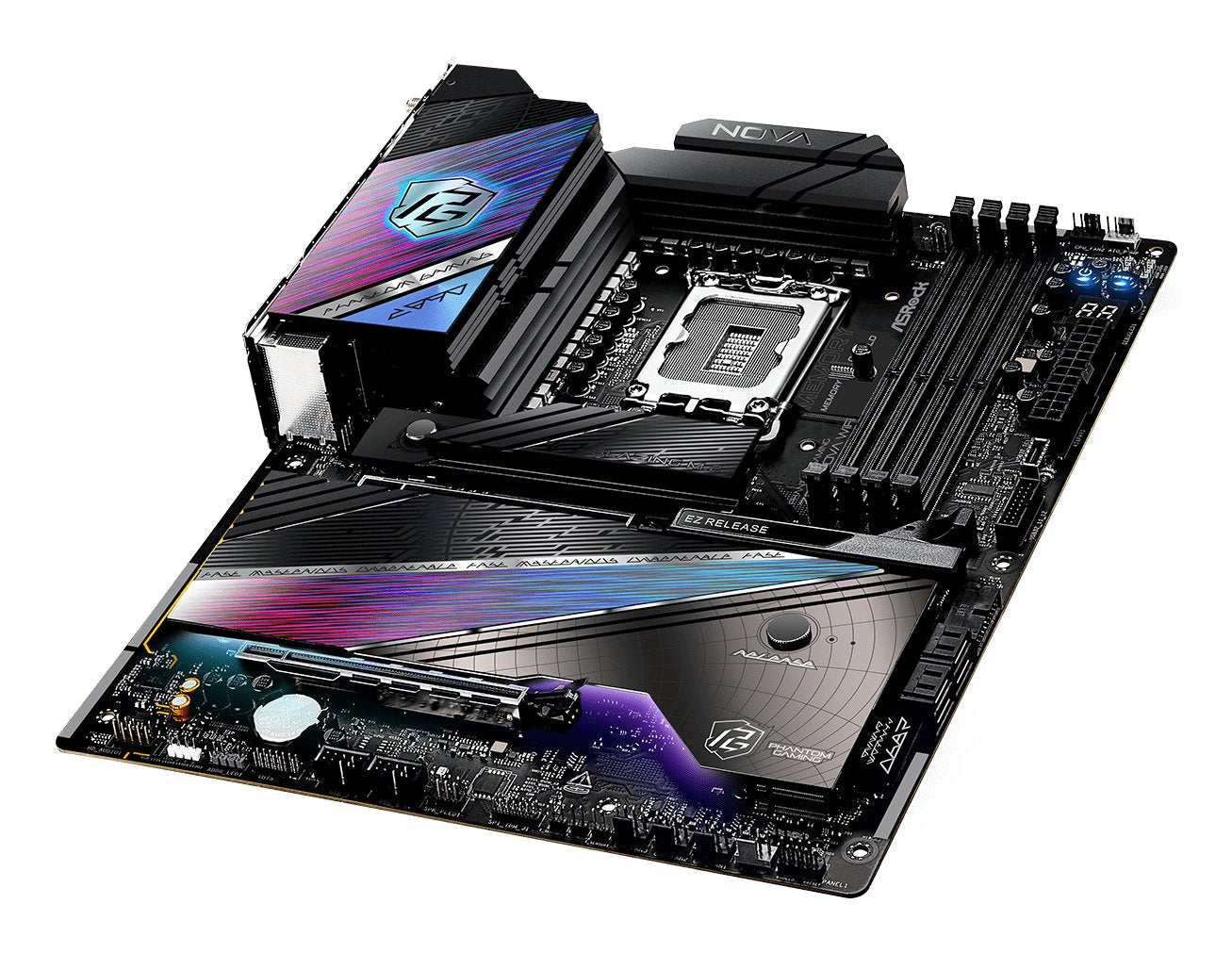 EAN 4710483949708 - Asrock Phantom Gaming Z890 Nova WiFi Intel Z890 LGA 1851 (Socket V1) ATX imagen 6