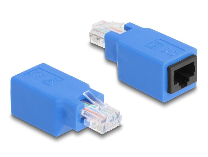 Delock Rj45 Rollover Adapter Stecker Zu Buchse