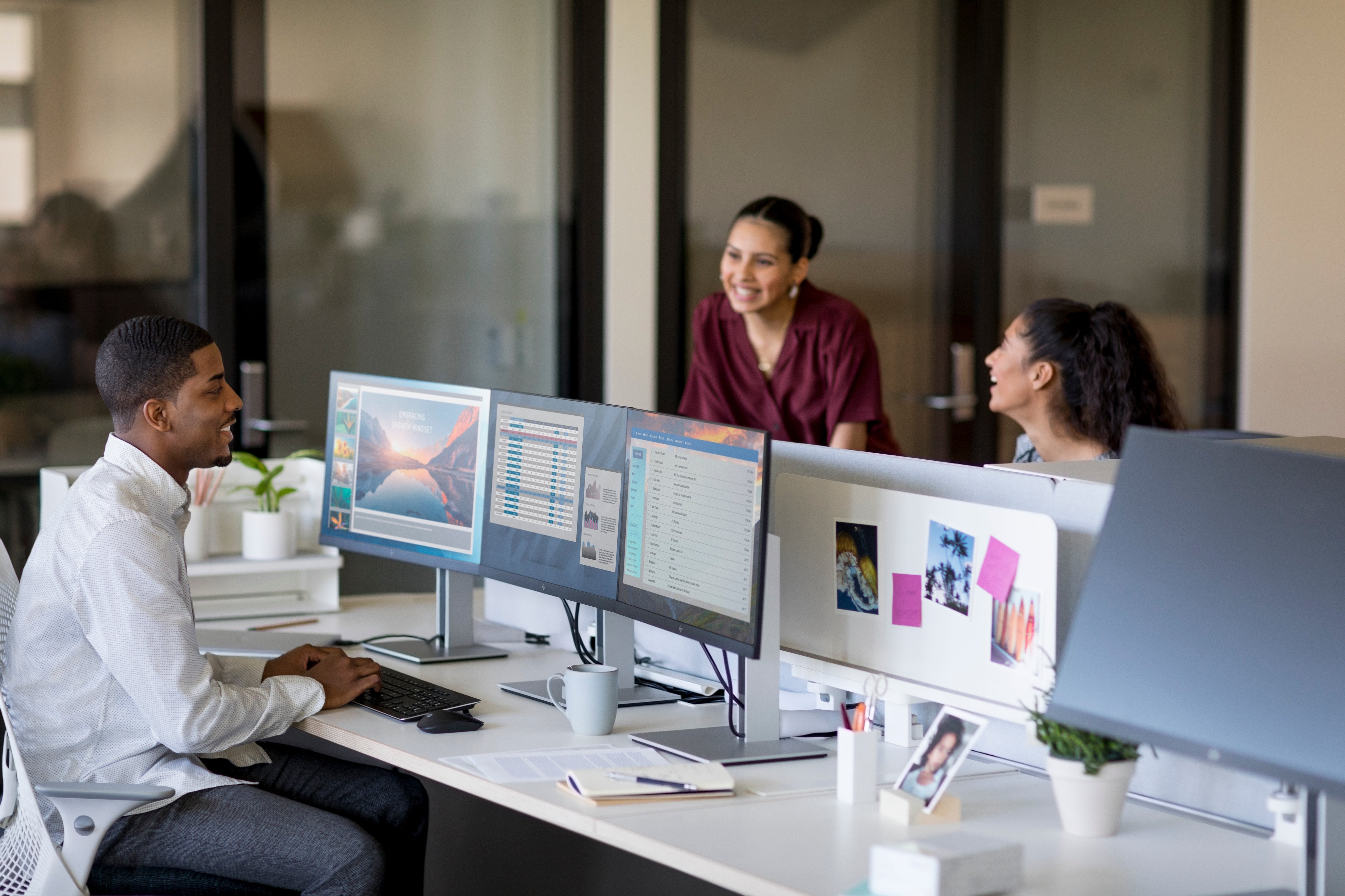 Monitor Hp E24d G4 Fhd Usb-C Docking Monitor