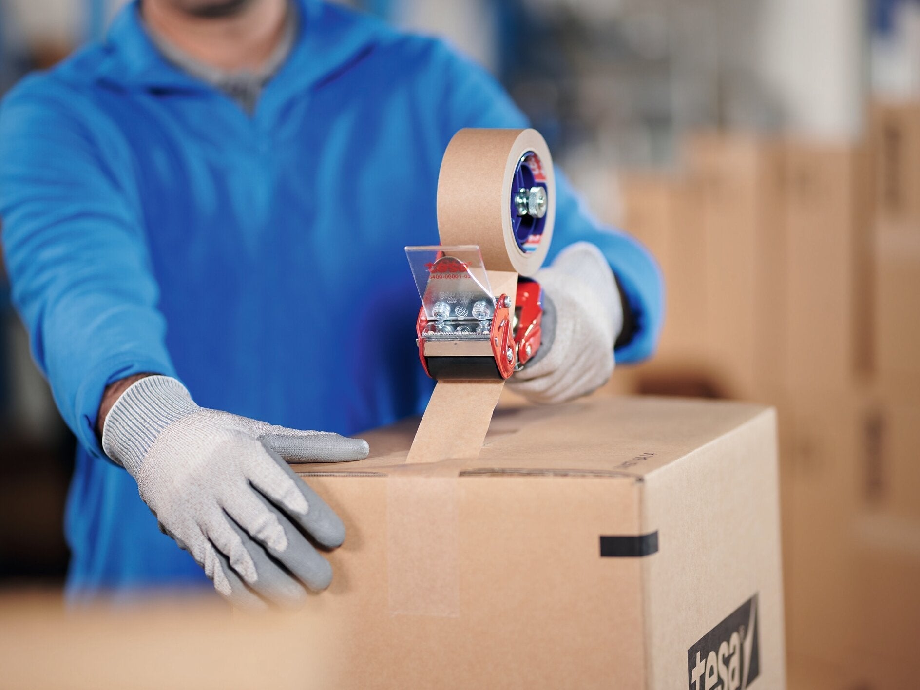 EAN 4063565094101 - TESA 4713 Papier Standard Apto para uso en interior 50 m Papel Blanco imagen 3