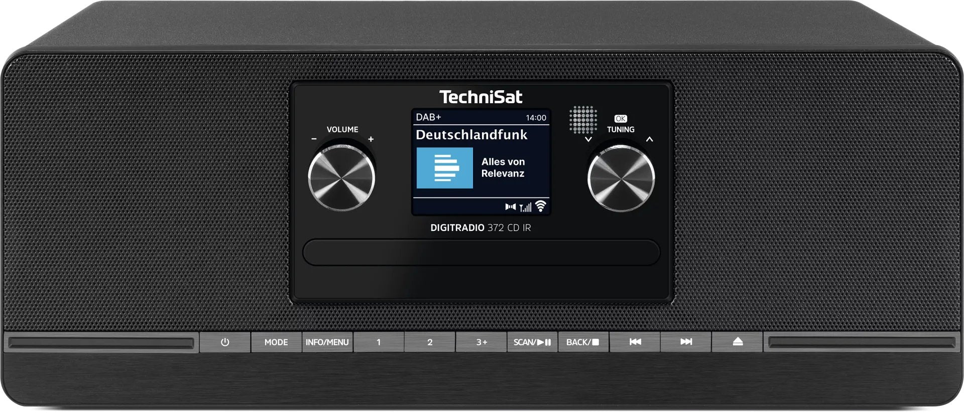 EAN 4019588051027 - TechniSat DIGITRADIO 372 CD IR Internet Analógico y digital Negro imagen 1